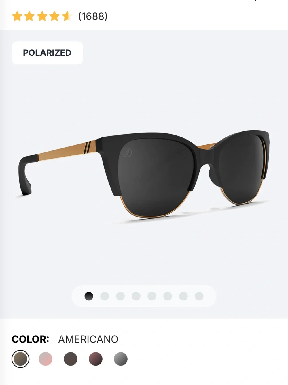 Blenders Starlet Americano Polarized Sunglasses